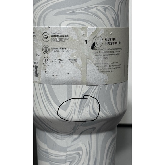 Stanley Quencher H2.0 FlowState Tumbler 40oz, POLAR SWIRL - Picture 5 of 5